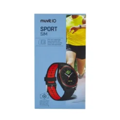 Muvit IO Reloj De Actividad Y Sueño Sport SIM Negro/rojo -Fitness cardio Ventas muvit io reloj de actividad y sueo sport sim negrorojo 2