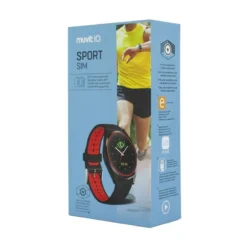Muvit IO Reloj De Actividad Y Sueño Sport SIM Negro/rojo -Fitness cardio Ventas muvit io reloj de actividad y sueo sport sim negrorojo 3