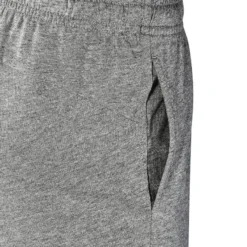Pantalón Chandal Corto Puma Gimnasia Niño Y Niña Básico Gris -Fitness cardio Ventas pantalon chandal corto puma gimnasia nio y nia basico gris 3
