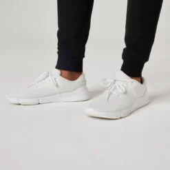 Pantalón Chándal Fitness Algodón Ajustado Hombre Domyos 500+ Negro -Fitness cardio Ventas pantalon chandal fitness algodon ajustado hombre domyos 500 negro 3