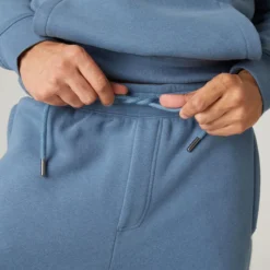 Pantalón Chándal Fitness Felpa Hombre Domyos Azul 11 Pantalón Chándal Fitness Felpa Hombre Domyos Azul -Fitness cardio Ventas pantalon chandal fitness felpa hombre domyos azul 4