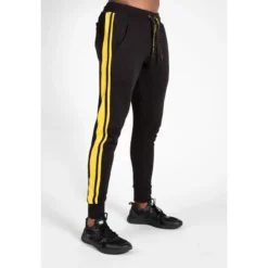 Pantalón Chándal Fitness Largo Hombre GORILLA WEAR Banks Negro -Fitness cardio Ventas pantalon chandal fitness largo hombre gorilla wear banks negro 1