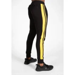 Pantalón Chándal Fitness Largo Hombre GORILLA WEAR Banks Negro -Fitness cardio Ventas pantalon chandal fitness largo hombre gorilla wear banks negro 2