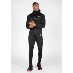 Pantalón Chándal Fitness Largo Hombre GORILLA WEAR Sullivan Negro 11 Pantalón Chándal Fitness Largo Hombre GORILLA WEAR Sullivan Negro -Fitness cardio Ventas pantalon chandal fitness largo hombre gorilla wear sullivan negro 3
