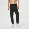 Pantalón Chándal Fitness Transpirable Slim Hombre Domyos Negro -Fitness cardio Ventas pantalon chandal fitness transpirable slim hombre domyos negro