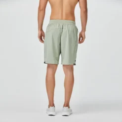 Pantalón Corto Chándal Short Hombre Domyos 500 Verde -Fitness cardio Ventas pantalon corto chandal short hombre domyos 500 verde 4