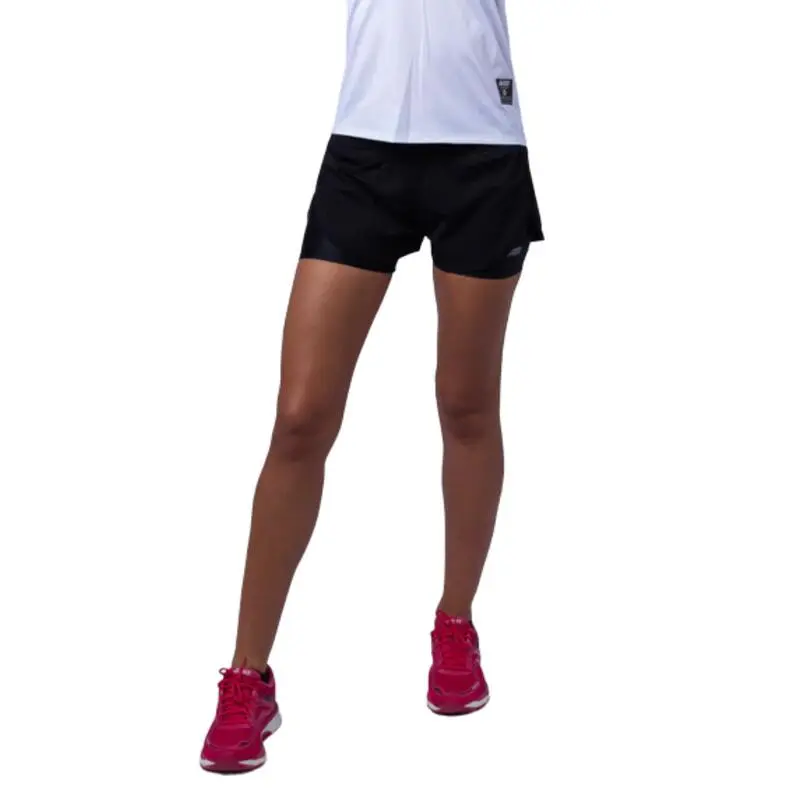 THE RUNNING REPUBLIC Pantalón Corto De Running De Poliéster Reciclado Para Mujer Negro TRR 6 THE RUNNING REPUBLIC Pantalón Corto De Running De Poliéster Reciclado Para Mujer Negro TRR - Imagen 4