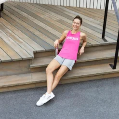 Pantalón Corto Fitness Adidas Mujer Gris -Fitness cardio Ventas pantalon corto fitness adidas mujer gris 1