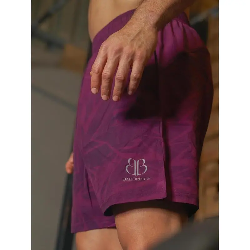 Pantalón Corto Hombre Banbroken PASSION Burdeos 4 Pantalón Corto Hombre Banbroken PASSION Burdeos - Imagen 2