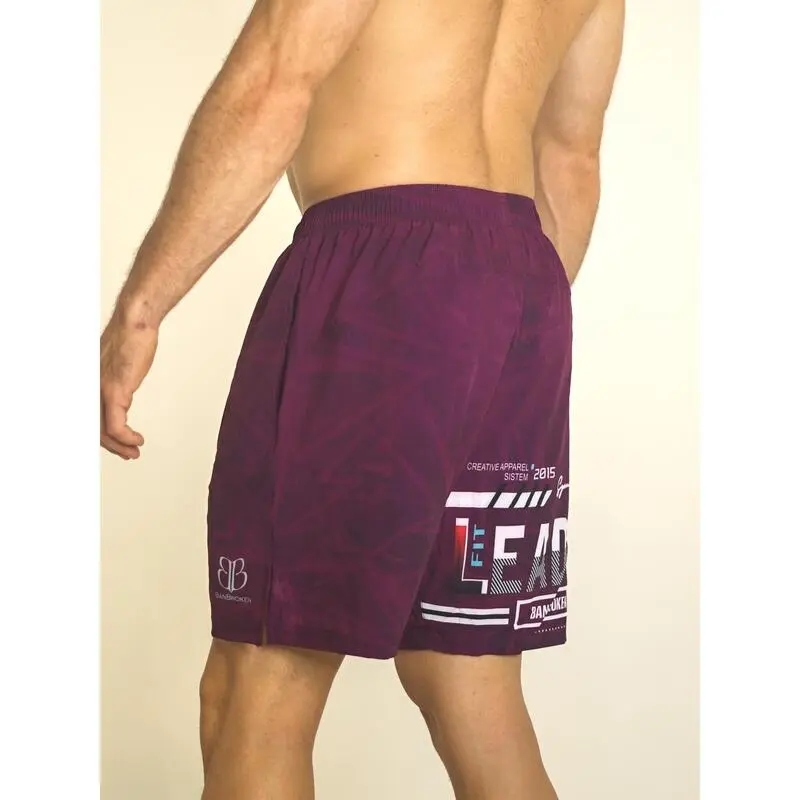 Pantalón Corto Hombre Banbroken PASSION Burdeos 7 Pantalón Corto Hombre Banbroken PASSION Burdeos - Imagen 5