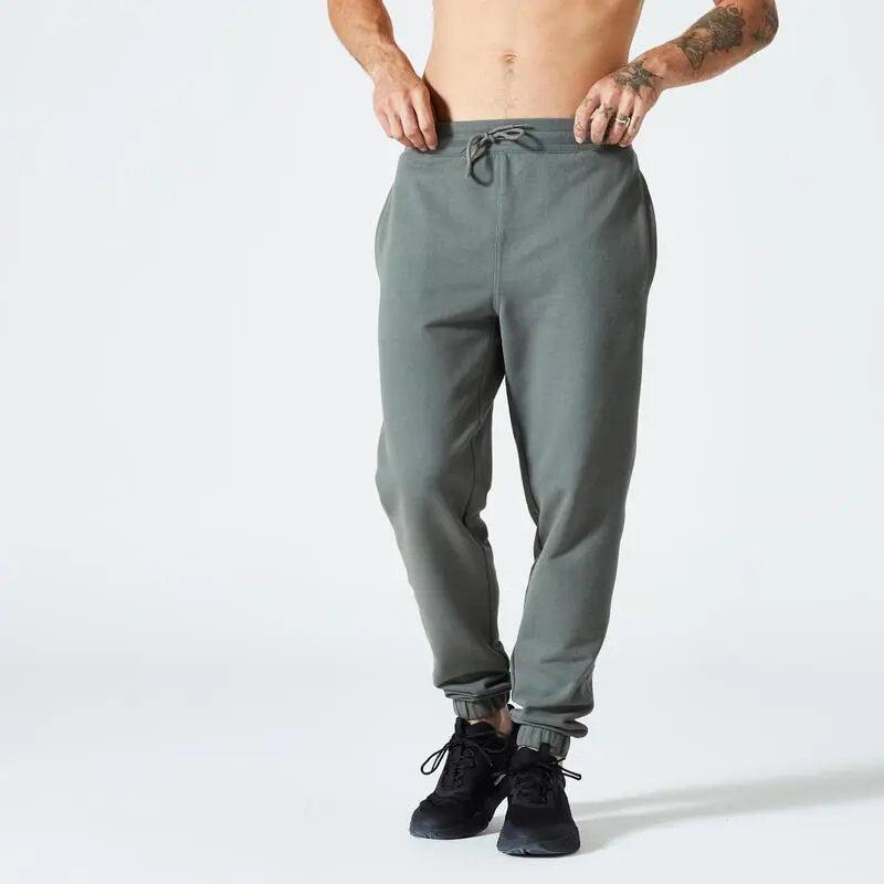 Domyos Pantalón Jogger Fitness 500 Essential Hombre Marrón Avellana 8 Domyos Pantalón Jogger Fitness 500 Essential Hombre Marrón Avellana - Imagen 6