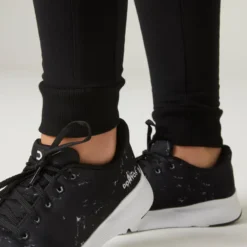 Pantalón Jogger Fitness Ajustado De Algodón Con Bolsillos Mujer Domyos 520 Negro 12 Pantalón Jogger Fitness Ajustado De Algodón Con Bolsillos Mujer Domyos 520 Negro -Fitness cardio Ventas pantalon jogger fitness ajustado de algodon con bolsillos mujer domyos 520 negro 4