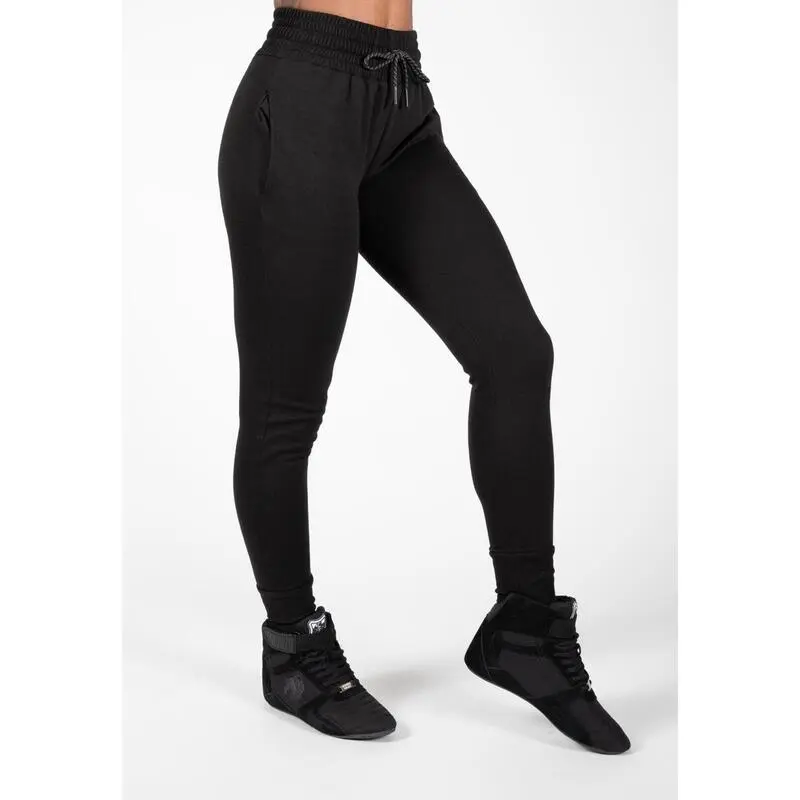 Pantalón Jogger Fitness Largo Mujer GORILLA WEAR Pixley Negro 4 Pantalón Jogger Fitness Largo Mujer GORILLA WEAR Pixley Negro - Imagen 2