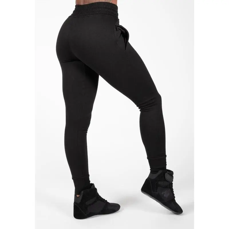 Pantalón Jogger Fitness Largo Mujer GORILLA WEAR Pixley Negro 5 Pantalón Jogger Fitness Largo Mujer GORILLA WEAR Pixley Negro - Imagen 3
