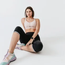 Kalenji Pantalón Pirata Running Mujer Dry Negro -Fitness cardio Ventas pantalon pirata running mujer dry negro 2