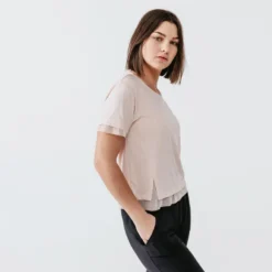 Kalenji Pantalón Pirata Running Mujer Dry Negro -Fitness cardio Ventas pantalon pirata running mujer dry negro 4