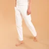 KIMJALY Pantalón Yoga Suave Hombre Blanco Tela Lino Algodón -Fitness cardio Ventas pantalon yoga suave hombre blanco tela lino algodon
