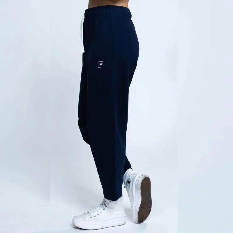 THE RUNNING REPUBLIC Pantalones Chandal 100% Algodón BCI De Mujer TRR Azul Marino 4 THE RUNNING REPUBLIC Pantalones Chandal 100% Algodón BCI De Mujer TRR Azul Marino - Imagen 2