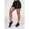 Gorilla Wear Pantalones Cortos 2 En 1 - Portland - Negro -Fitness cardio Ventas pantalones cortos 2 en 1 portland negro