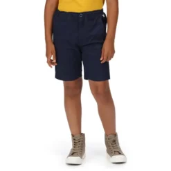 Regatta Pantalones Cortos Alber Para Niños/Niñas Marino -Fitness cardio Ventas pantalones cortos alber para niosnias marino 2
