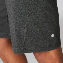 KIMJALY PANTALONES CORTOS HOMBRE SHORT COMFORT YOGA ECOFRIENDLY GRIS -Fitness cardio Ventas pantalones cortos hombre short comfort yoga ecofriendly gris 2