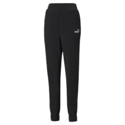 Pantalones Mujer PUMA Essentials+ Embroidery Negro