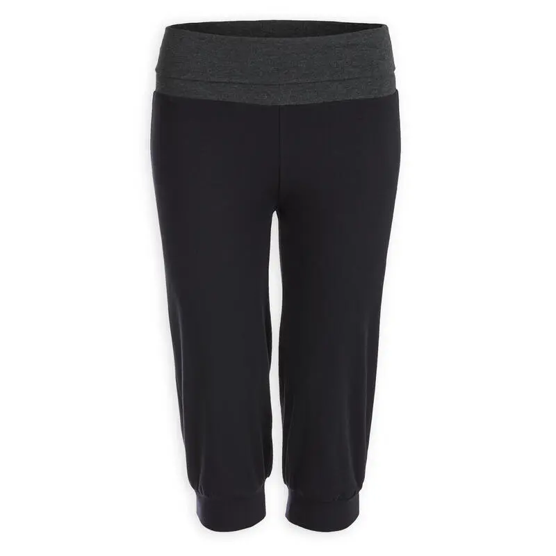 KIMJALY Pantalones Pirata Comfort Yoga Embarazada Ecofriendly Negro Gris 7 KIMJALY Pantalones Pirata Comfort Yoga Embarazada Ecofriendly Negro Gris - Imagen 5