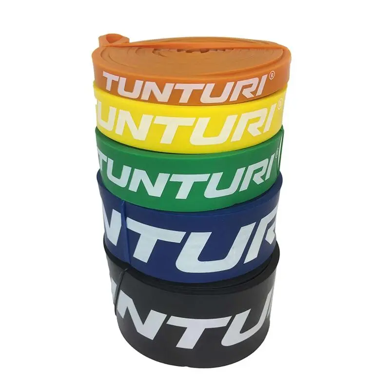 Tunturi Power Band - Banda De Resistencia - Elastic Fitness - Extra Light - Naranja 4 Tunturi Power Band - Banda De Resistencia - Elastic Fitness - Extra Light - Naranja - Imagen 2