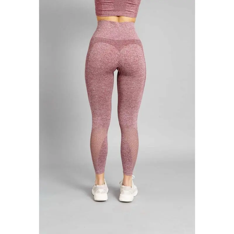 AESTHETIC WOLF Pulse Seamless Legging Fitness - Mujer - Rojo 4 AESTHETIC WOLF Pulse Seamless Legging Fitness - Mujer - Rojo - Imagen 2