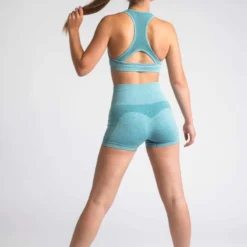 AESTHETIC WOLF Pulse Seamless Sujetador Deportivo Fitness - Mujer - Turquesa -Fitness cardio Ventas pulse seamless sujetador deportivo fitness mujer turquesa 3