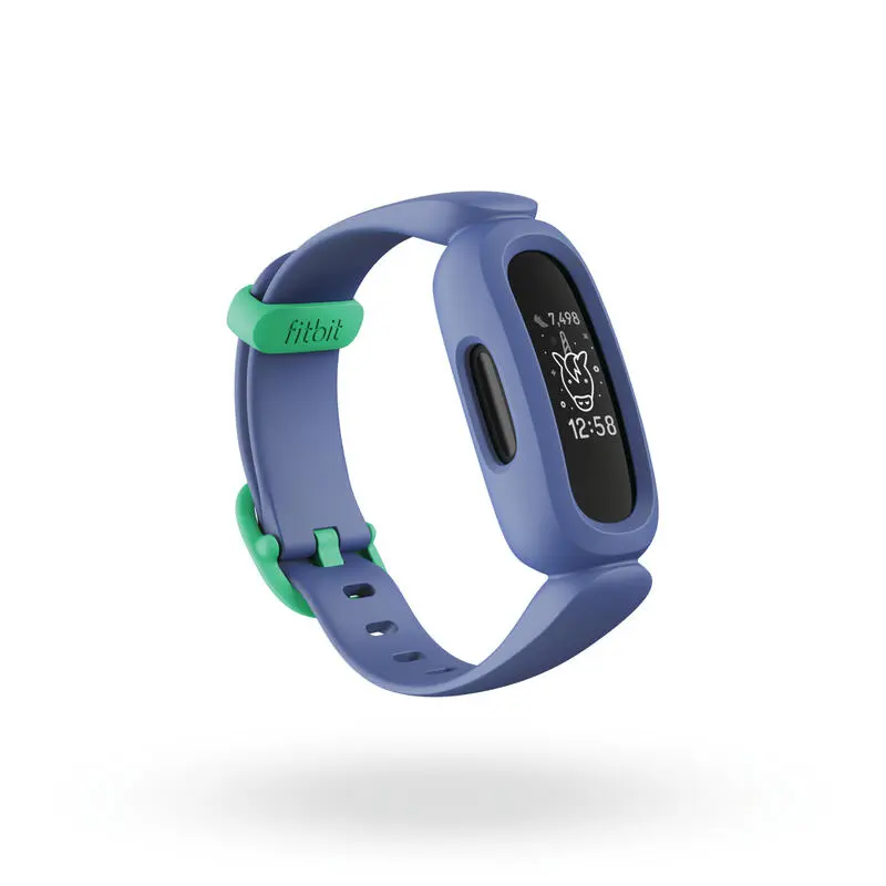 Pulsera Actividad Fitbit Ace 3 Niños Azul Verde 3 Pulsera Actividad Fitbit Ace 3 Niños Azul Verde