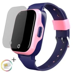 Reloj Inteligente 4G Para Niños Gualaru G-PRO Negro + Sim Incluida -Fitness cardio Ventas reloj inteligente 4g para nios gualaru g pro rosa sim incluida