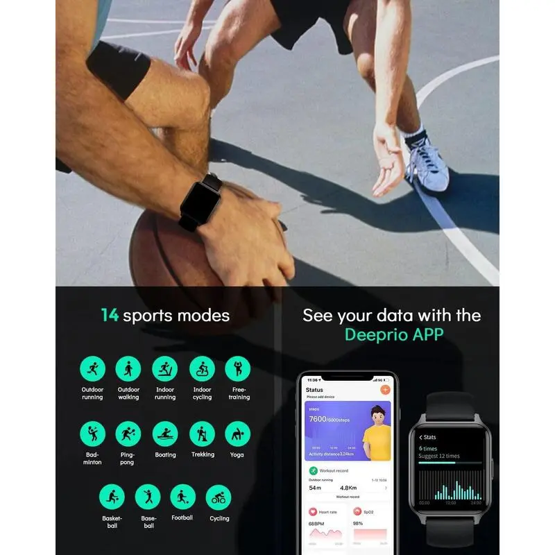 Reloj Inteligente Deeprio Vidaa (Smartwatch) 7 Reloj Inteligente Deeprio Vidaa (Smartwatch) - Imagen 5