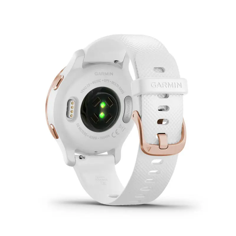 Reloj Inteligente GPS Múltiples Deportes Garmin Venu 2S Rosa Dorado Blanco 4 Reloj Inteligente GPS Múltiples Deportes Garmin Venu 2S Rosa Dorado Blanco - Imagen 2
