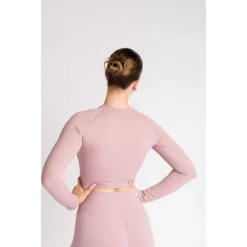 AESTHETIC WOLF 'Ribbbed Seamless' Top Acanalado Fitness - Mujer - Plum Roja -Fitness cardio Ventas ribbbed seamless top acanalado fitness mujer plum roja 3