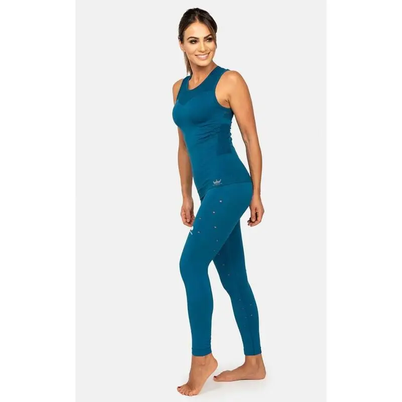 Set Legging Y Camiseta Deportiva Sin Costuras Con Fibra Emana, Namasté Anaissa 4 Set Legging Y Camiseta Deportiva Sin Costuras Con Fibra Emana, Namasté Anaissa - Imagen 2
