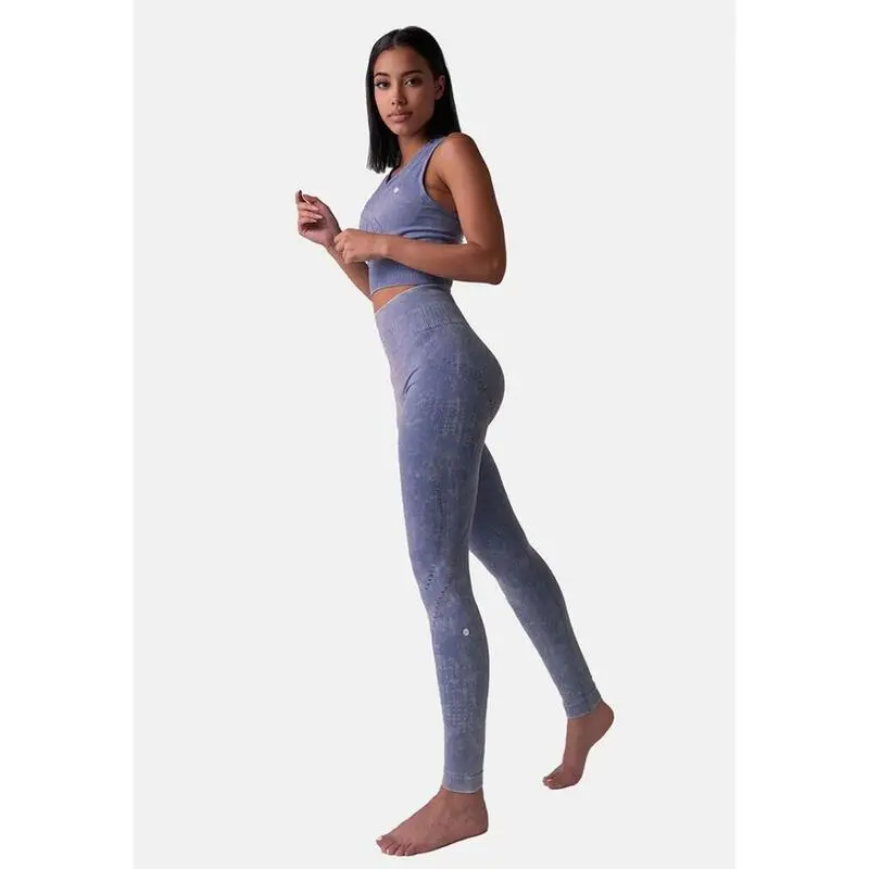 Set Legging Y Top Deportivo Con Fibra Emana 3D, Stone Anaissa 4 Set Legging Y Top Deportivo Con Fibra Emana 3D, Stone Anaissa - Imagen 2