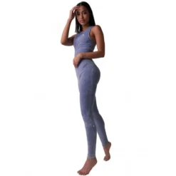 Set Legging Y Top Deportivo Con Fibra Emana 3D, Stone Anaissa