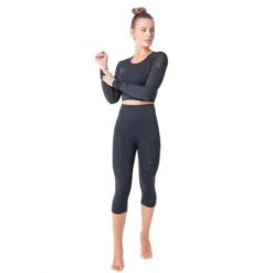 Set Legging Y Top Deportivo Sin Costuras Con Fibra Emana, Namasté Anaissa