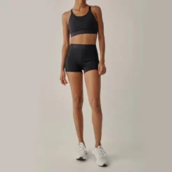 Short Deportivo Simone Clásico De Mujer Black Limba 10 Short Deportivo Simone Clásico De Mujer Black Limba -Fitness cardio Ventas short deportivo simone clasico de mujer black limba 3