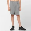 Domyos Short Niños Algodón - Básico Gris 1 Domyos Short Niños Algodón - Básico Gris -Fitness cardio Ventas short nios algodon basico gris