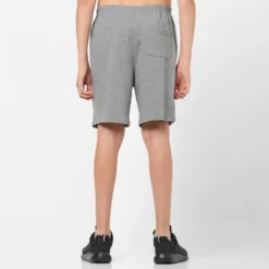 Domyos Short Niños Algodón - Básico Gris -Fitness cardio Ventas short nios algodon basico gris 2