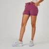 Domyos Short Pantalon Corto Fitness Algodón Con Bolsillos Mujer Violeta 2 Domyos Short Pantalon Corto Fitness Algodón Con Bolsillos Mujer Violeta -Fitness cardio Ventas short pantalon corto fitness algodon con bolsillos mujer violeta
