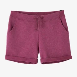 Domyos Short Pantalon Corto Fitness Algodón Con Bolsillos Mujer Violeta 12 Domyos Short Pantalon Corto Fitness Algodón Con Bolsillos Mujer Violeta -Fitness cardio Ventas short pantalon corto fitness algodon con bolsillos mujer violeta 4