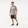 SHORT PUMA FITNESS ALGODÓN NEGRO - HOMBRE -Fitness cardio Ventas short puma fitness algodon negro hombre