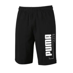 SHORT PUMA FITNESS ALGODÓN NEGRO - HOMBRE -Fitness cardio Ventas short puma fitness algodon negro hombre 4