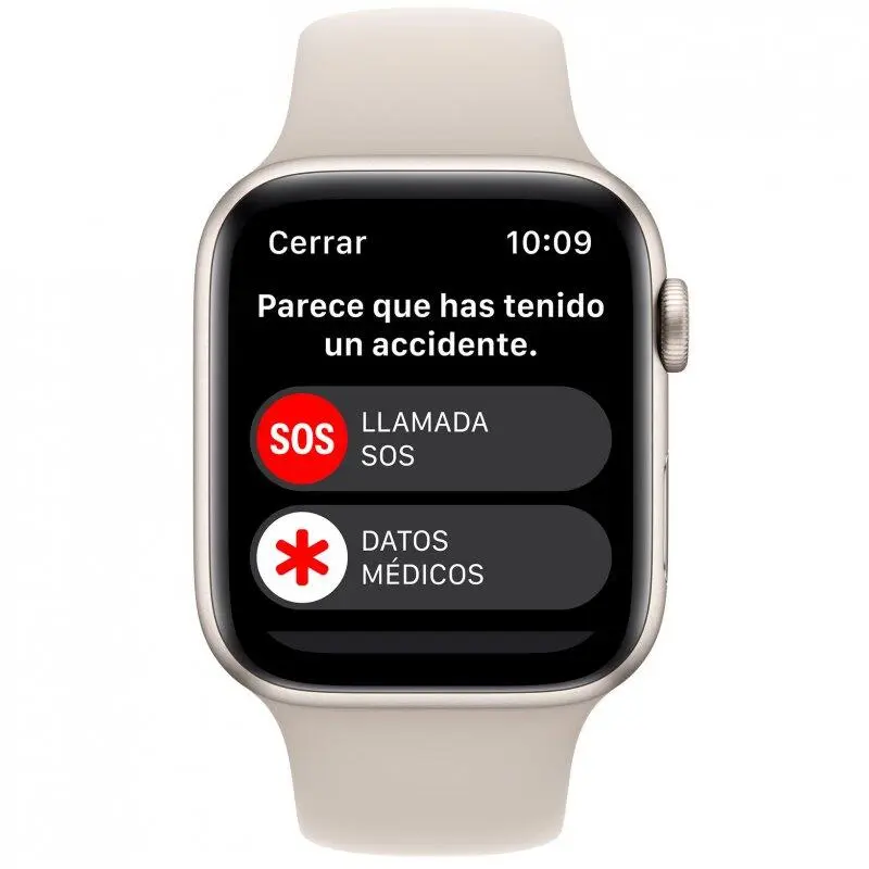 Smartwatch Apple Watch SE GPS Segunda Gen 44mm Aluminio Starlight Correa Beige 7 Smartwatch Apple Watch SE GPS Segunda Gen 44mm Aluminio Starlight Correa Beige - Imagen 5