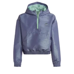 ADIDAS Sudadera Con Capucha Dance Loose Fit Woven Half-Zip