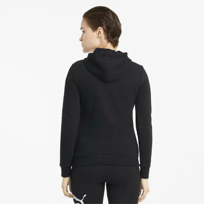 Sudadera Con Capucha Mujer PUMA Essentials Logo Negro 5 Sudadera Con Capucha Mujer PUMA Essentials Logo Negro - Imagen 3