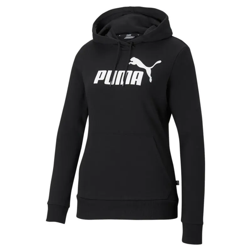 Sudadera Con Capucha Mujer PUMA Essentials Logo Negro 3 Sudadera Con Capucha Mujer PUMA Essentials Logo Negro